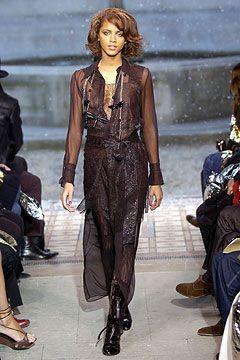 Michel Klein Cher fashion show for Autumn/Winter 2004