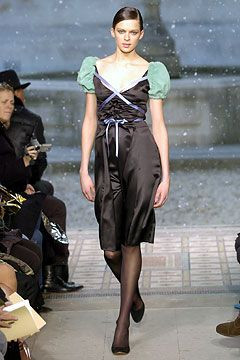 Michel Klein Cher fashion show for Autumn/Winter 2004
