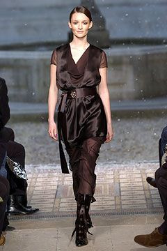 Michel Klein Cher fashion show for Autumn/Winter 2004