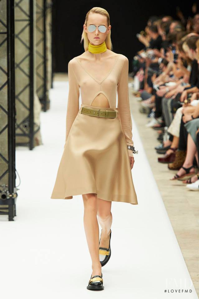 Harleth Kuusik featured in  the Acne Studios fashion show for Spring/Summer 2015