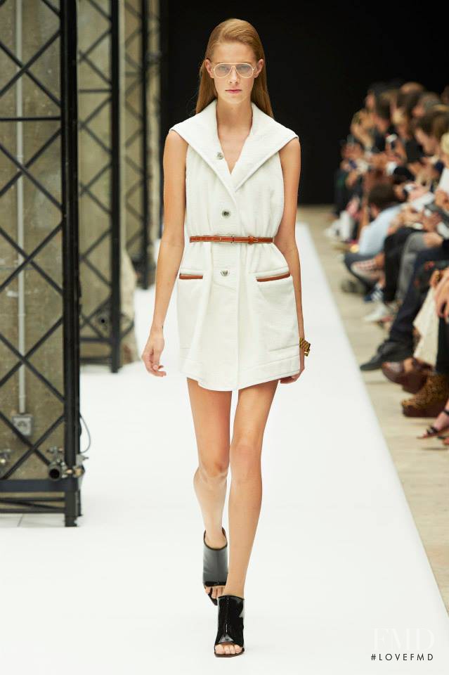 Lexi Boling featured in  the Acne Studios fashion show for Spring/Summer 2015