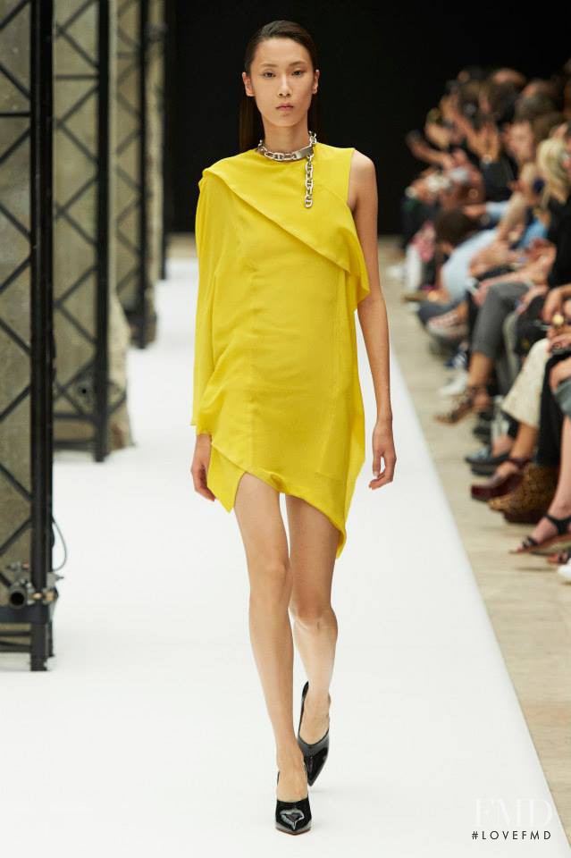 Dongqi Xue featured in  the Acne Studios fashion show for Spring/Summer 2015