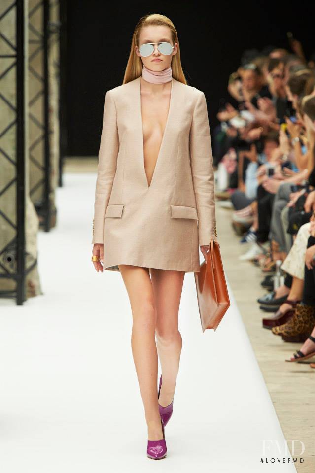 Maggie Laine featured in  the Acne Studios fashion show for Spring/Summer 2015