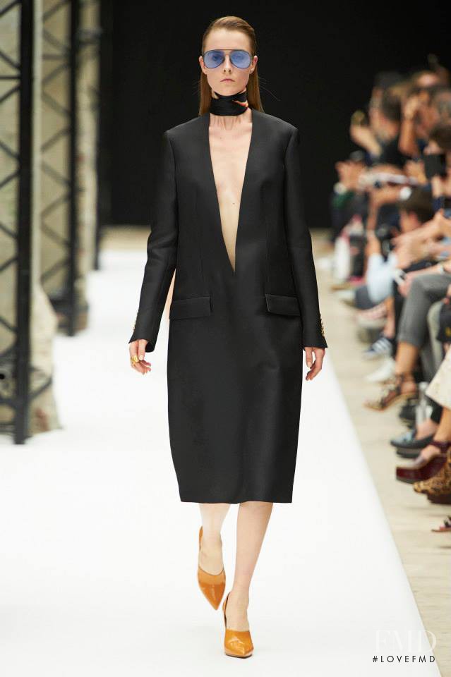 Morta Kontrimaite featured in  the Acne Studios fashion show for Spring/Summer 2015