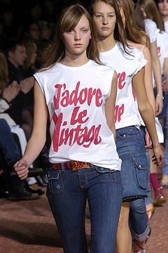 D&G fashion show for Autumn/Winter 2004