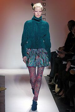 Diane Von Furstenberg fashion show for Autumn/Winter 2004