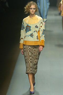 Dries van Noten fashion show for Autumn/Winter 2004