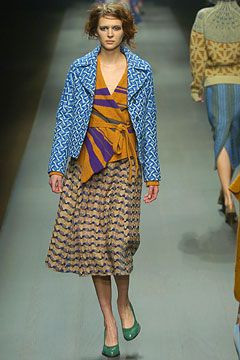 Dries van Noten fashion show for Autumn/Winter 2004