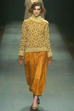 Dries van Noten fashion show for Autumn/Winter 2004
