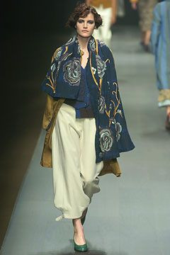 Dries van Noten fashion show for Autumn/Winter 2004