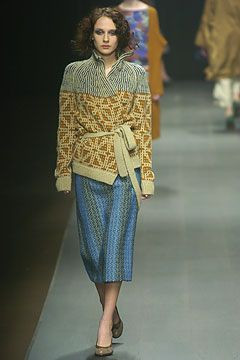 Dries van Noten fashion show for Autumn/Winter 2004