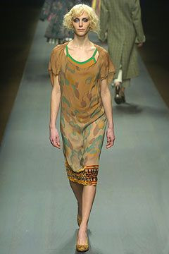 Dries van Noten fashion show for Autumn/Winter 2004