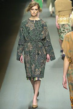 Dries van Noten fashion show for Autumn/Winter 2004