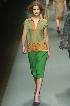 Dries van Noten fashion show for Autumn/Winter 2004