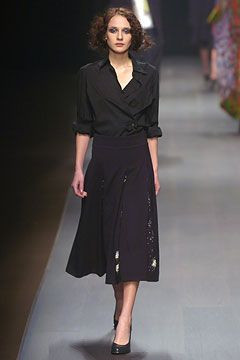 Dries van Noten fashion show for Autumn/Winter 2004