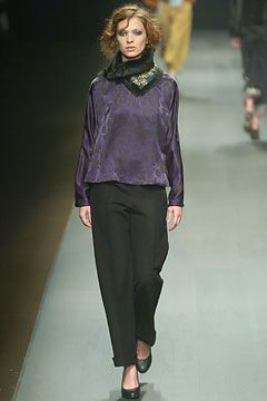Dries van Noten fashion show for Autumn/Winter 2004