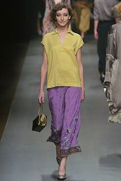 Dries van Noten fashion show for Autumn/Winter 2004