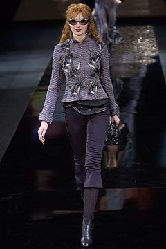 Emporio Armani fashion show for Autumn/Winter 2004