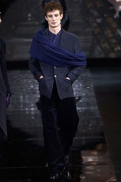 Emporio Armani fashion show for Autumn/Winter 2004