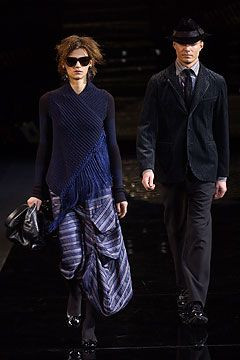 Emporio Armani fashion show for Autumn/Winter 2004