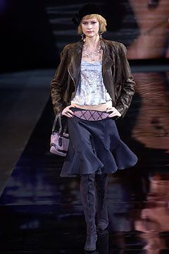 Emporio Armani fashion show for Autumn/Winter 2004