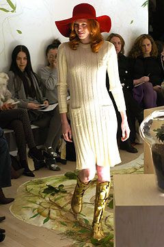 Imitation of Christ fashion show for Autumn/Winter 2004