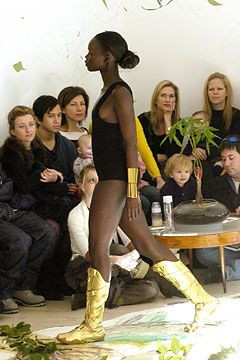 Imitation of Christ fashion show for Autumn/Winter 2004