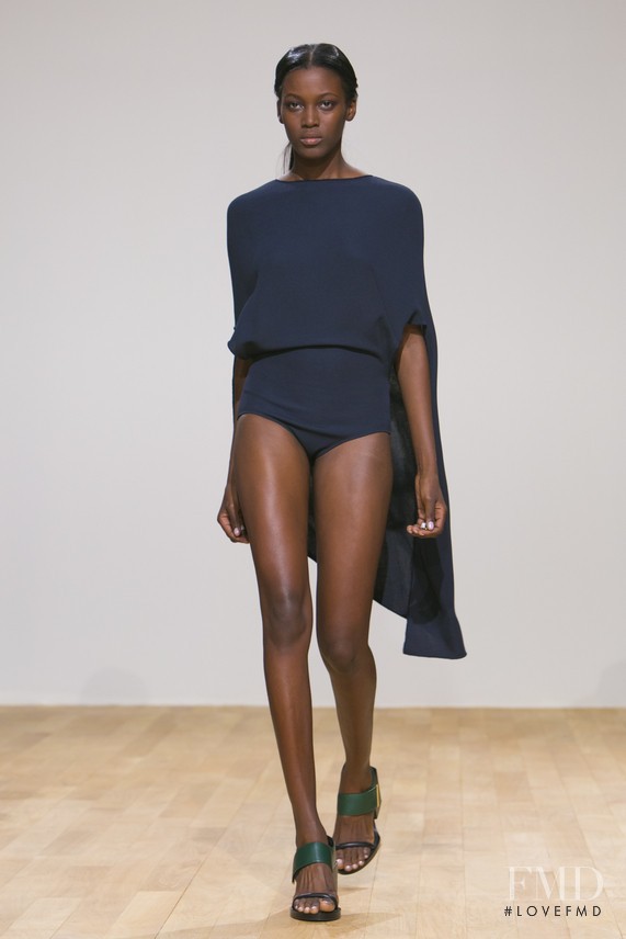 Kai Newman featured in  the Esteban Cortazar fashion show for Spring/Summer 2015