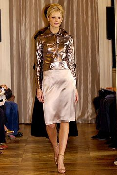 Martin Grant fashion show for Autumn/Winter 2004