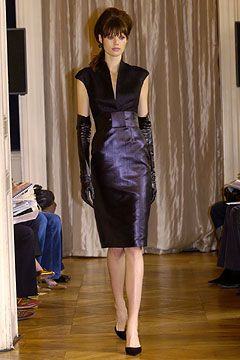 Martin Grant fashion show for Autumn/Winter 2004