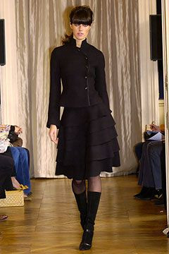 Martin Grant fashion show for Autumn/Winter 2004