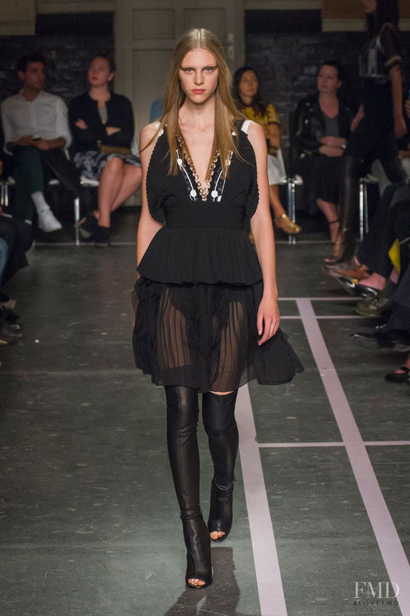 Hedvig Palm featured in  the Givenchy fashion show for Spring/Summer 2015