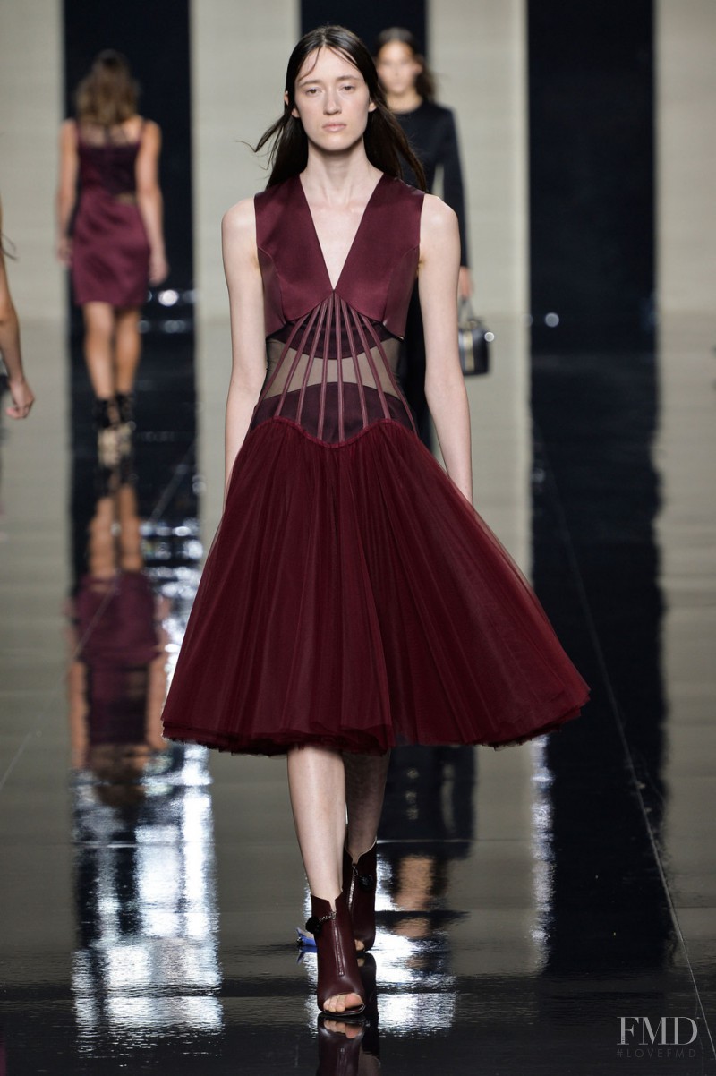 Helena Severin featured in  the Christopher Kane fashion show for Spring/Summer 2015