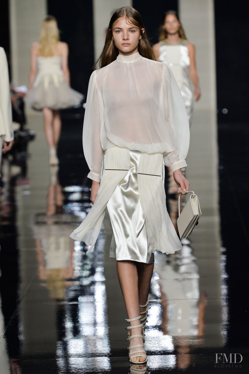 Roxanne Sanderson featured in  the Christopher Kane fashion show for Spring/Summer 2015