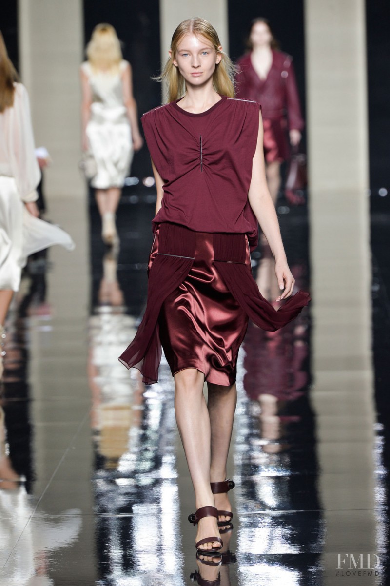 Nastya Sten featured in  the Christopher Kane fashion show for Spring/Summer 2015