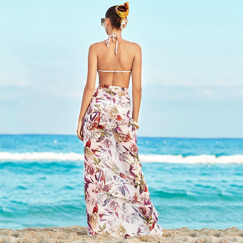 Lucia Bramani featured in  the Miss Balneaire catalogue for Spring/Summer 2021