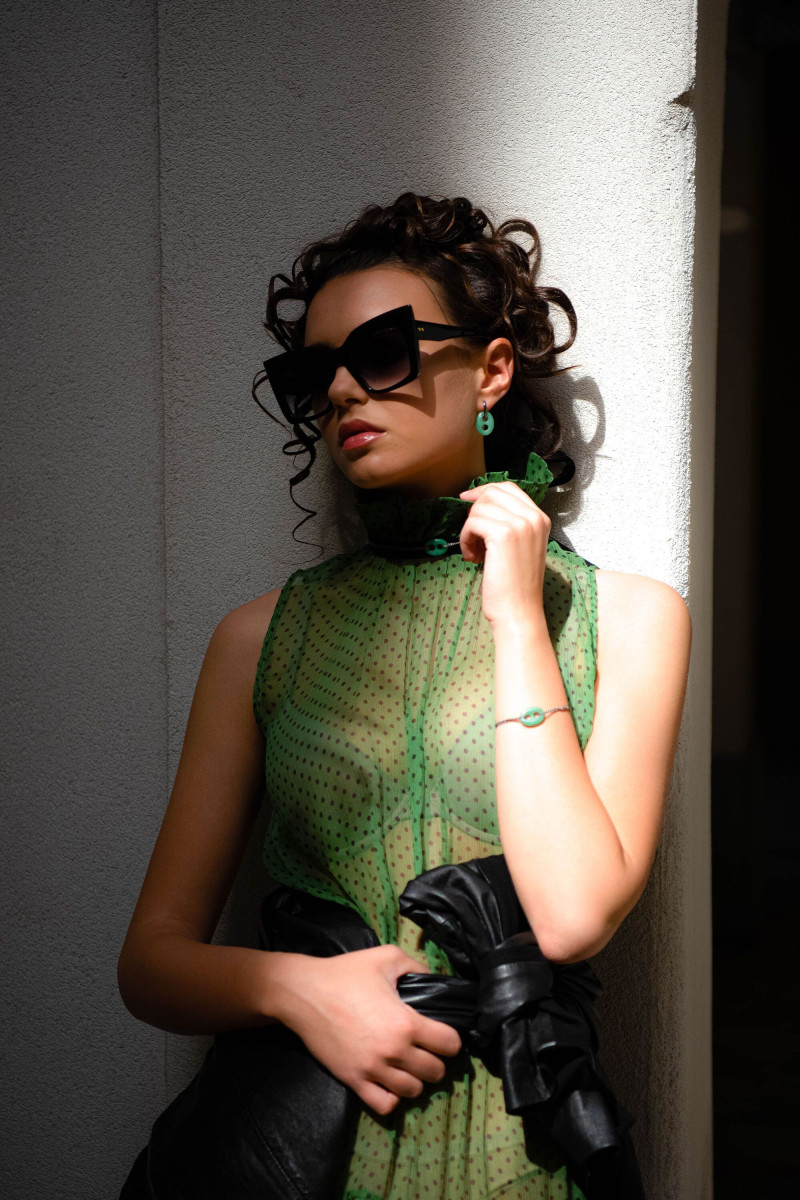Lucia Bramani featured in  the Sara Loren advertisement for Autumn/Winter 2020