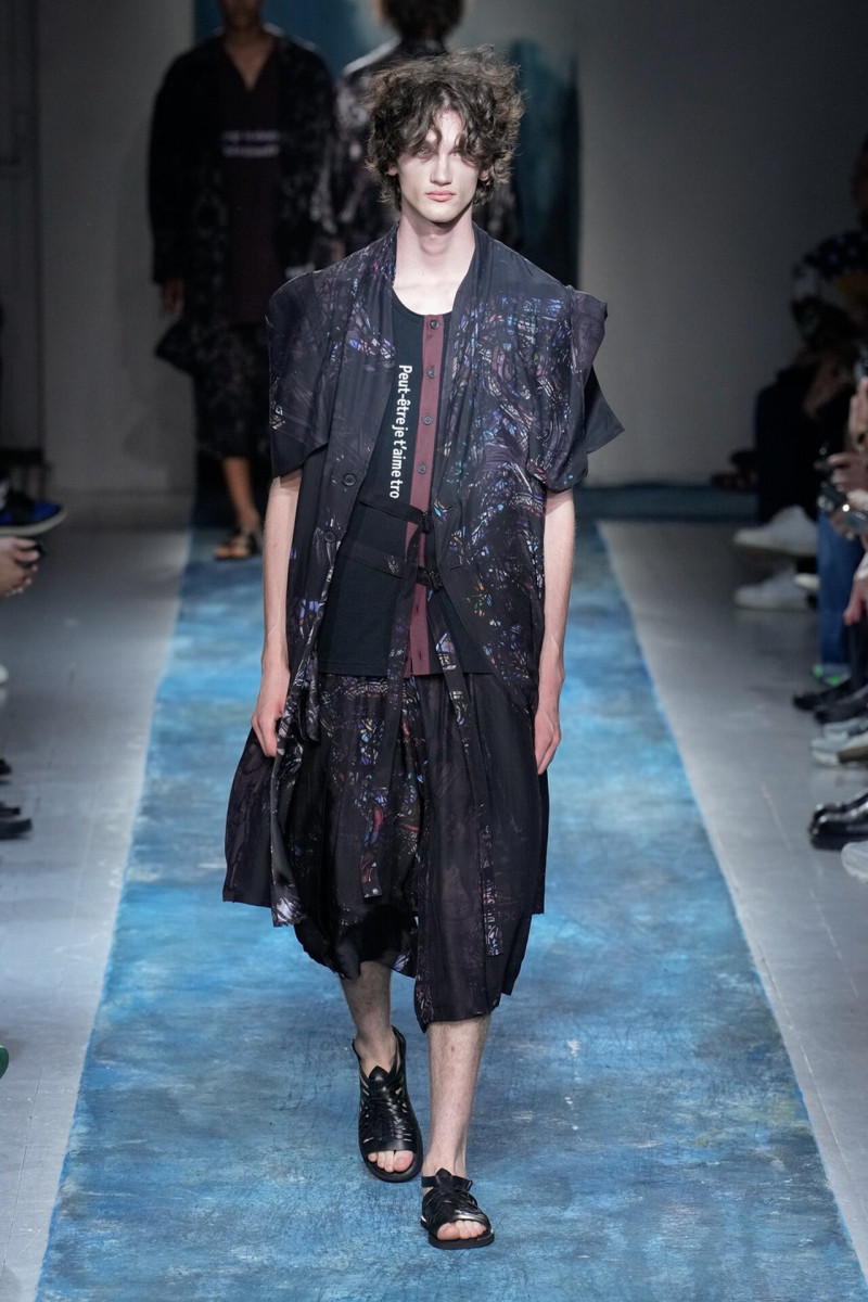Yohji Yamamoto fashion show for Spring/Summer 2026