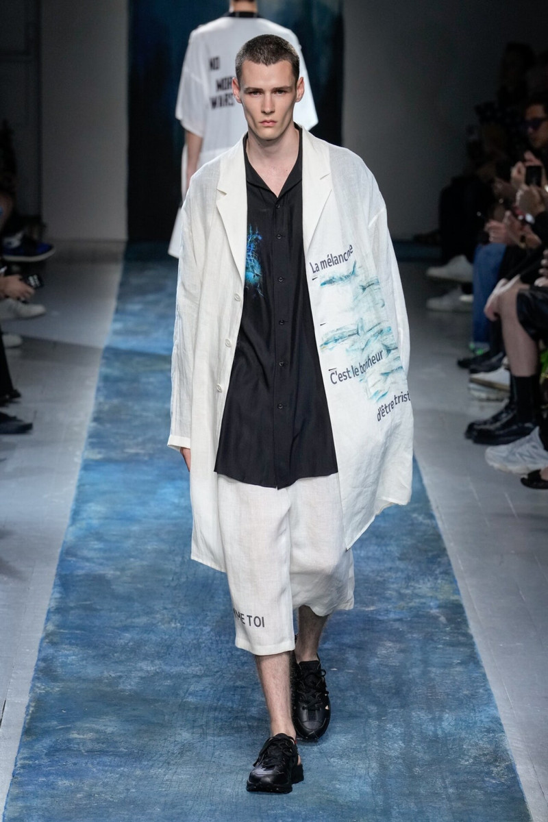 Yohji Yamamoto fashion show for Spring/Summer 2026