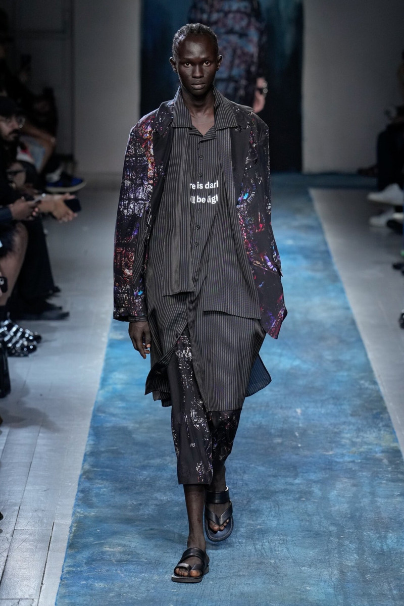 Yohji Yamamoto fashion show for Spring/Summer 2026