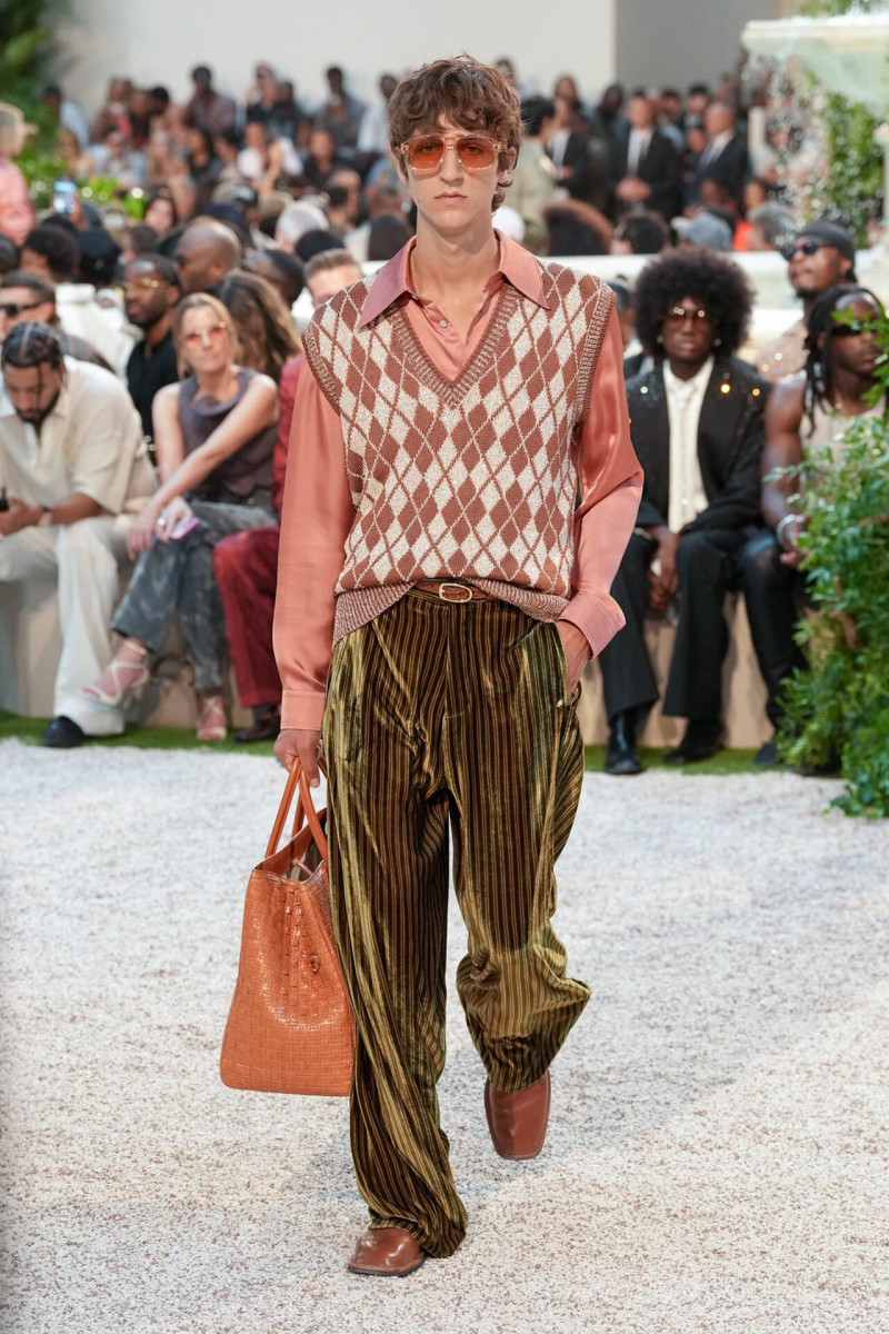 Amiri fashion show for Spring/Summer 2026