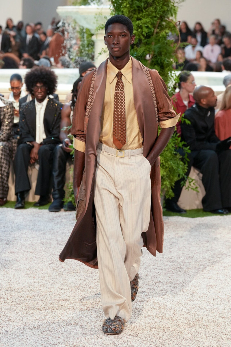 Amiri fashion show for Spring/Summer 2026