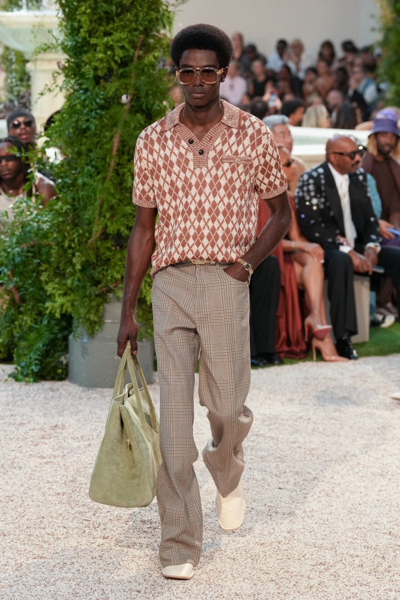 Amiri fashion show for Spring/Summer 2026