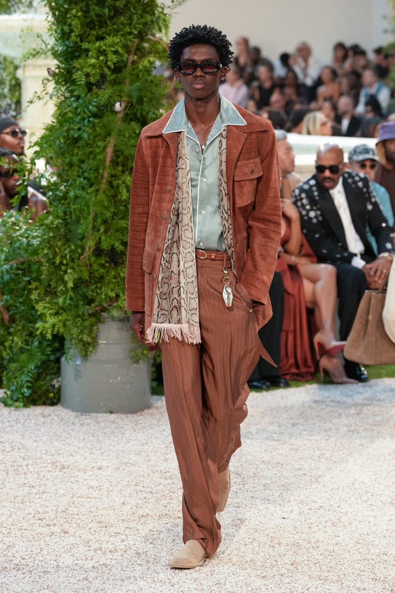Amiri fashion show for Spring/Summer 2026