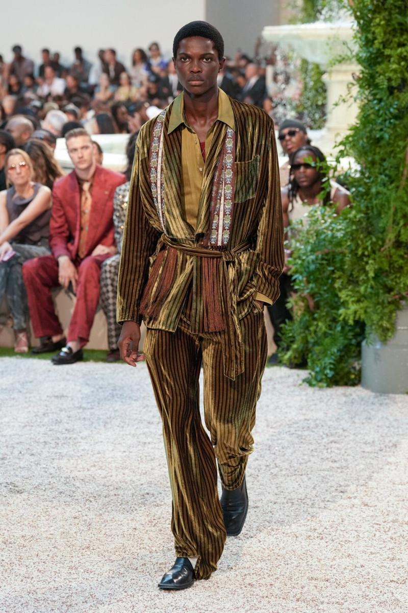 Amiri fashion show for Spring/Summer 2026