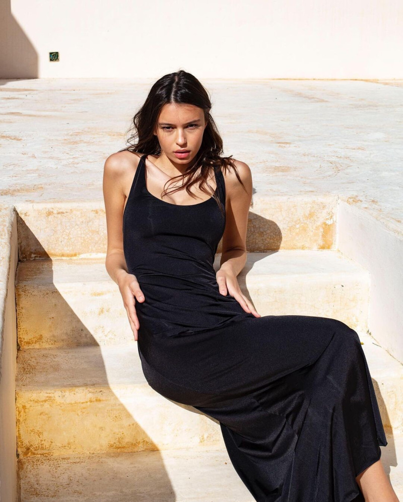 Lucia Bramani featured in  the Nort Beachwear lookbook for Spring/Summer 2023