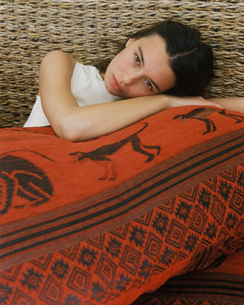 Lucia Bramani featured in  the Nort Beachwear lookbook for Spring/Summer 2023