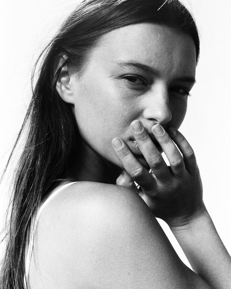 Lucia Bramani featured in  the Nort Beachwear lookbook for Spring/Summer 2023