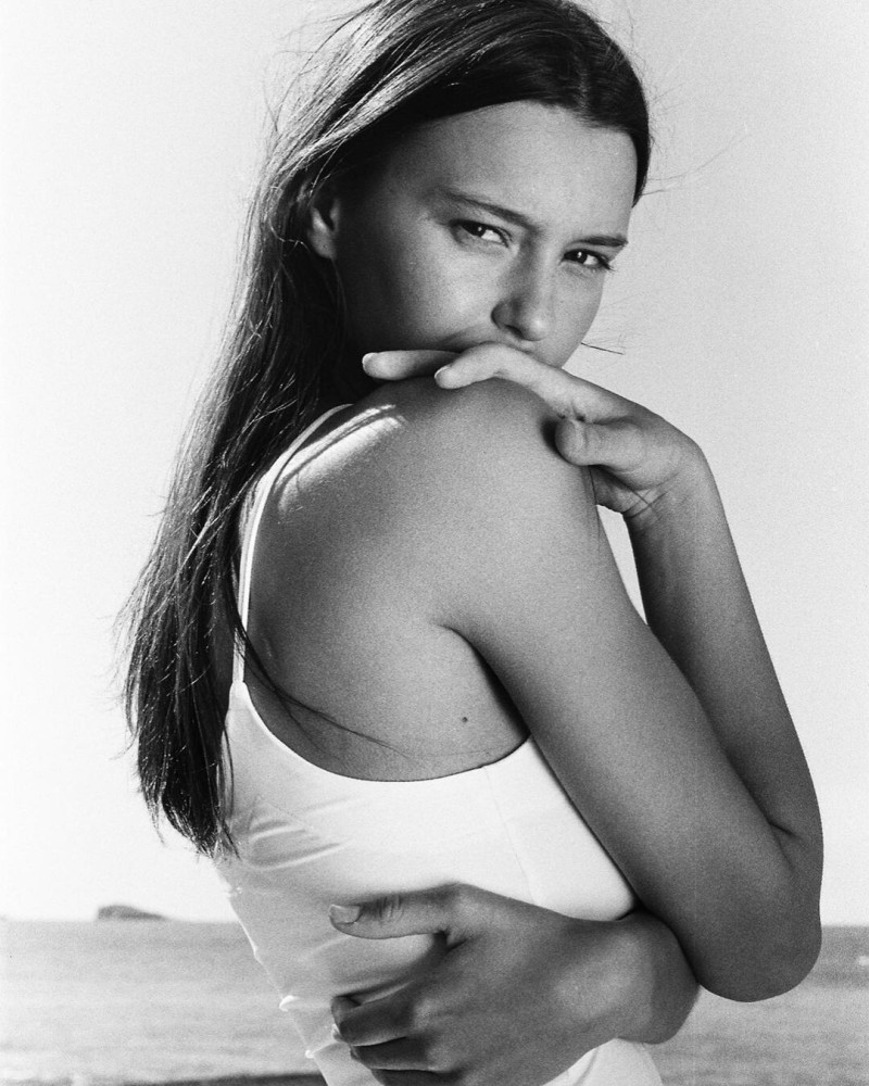 Lucia Bramani featured in  the Nort Beachwear lookbook for Spring/Summer 2023