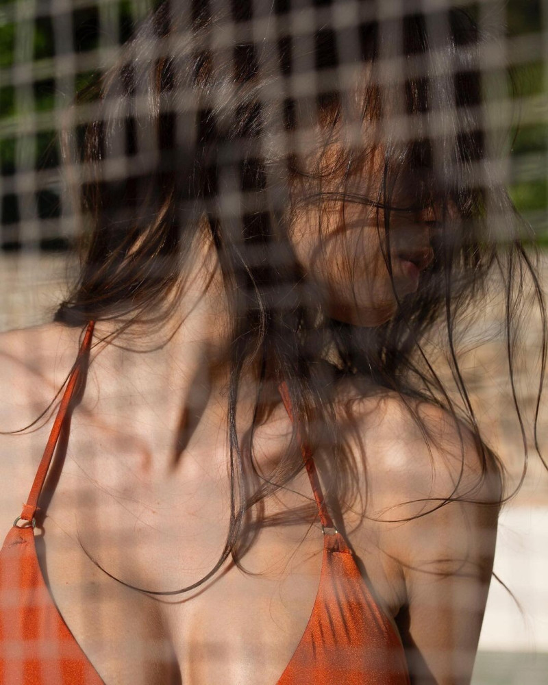 Lucia Bramani featured in  the Nort Beachwear lookbook for Spring/Summer 2023